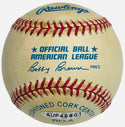 Mickey Mantle Autographed American League Bobby Brown Baseball (UDA)