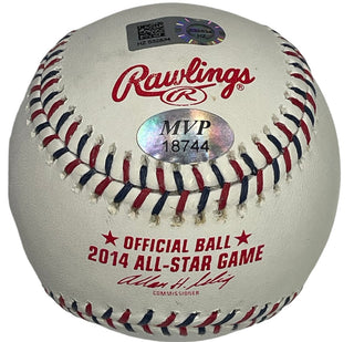 Mike Trout Autographed 2014 All Star Baseball (MLB)