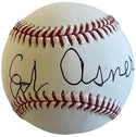 Ed Asner Accomplished Actor Mary Tyler Moore Show Signed Baseball (Beckett)