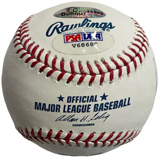 Roger Moore Autographed Official Major League Baseball (PSA)