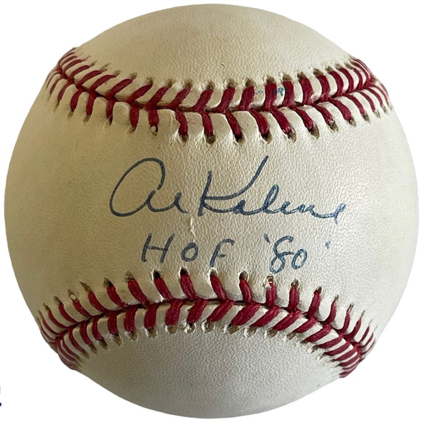 Al Kaline Autographed Official American League Baseball