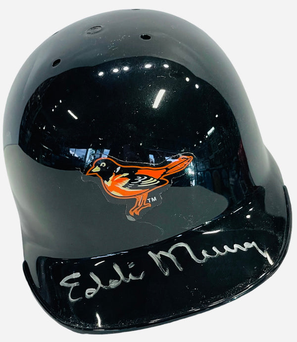 Eddie Murray Autographed Baltimore Orioles Mini Helmet (JSA)