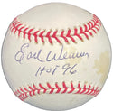 Earl Weaver Autographed Official Major League Baseball (JSA)