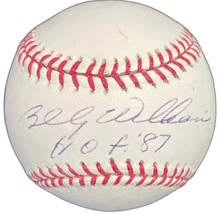 Billy Williams Autographed Major League Baseball (JSA)