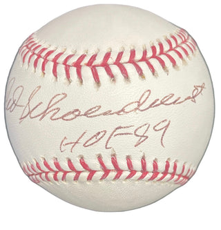 Red Schoendienst Autographed Official Major League Baseball(JSA)