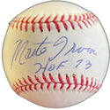 Monte Irvin Autographed Official Major League Baseball(JSA)