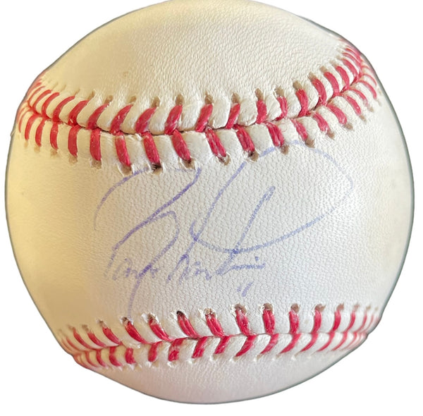Barry Larkin Autographed Official Major League Baseball (JSA)