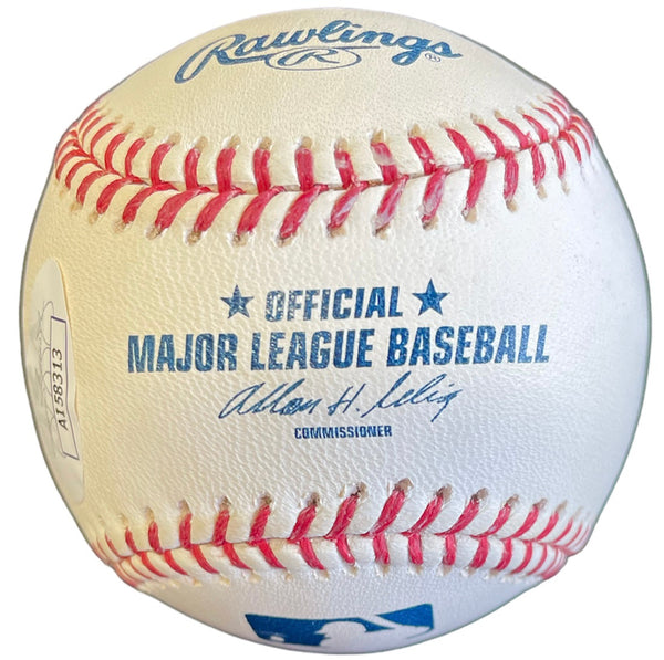 Barry Larkin Autographed Official Major League Baseball (JSA)