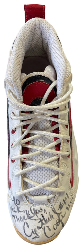 Cynthia Cooper Autographed Nike Shoe Houston Comets (JSA)