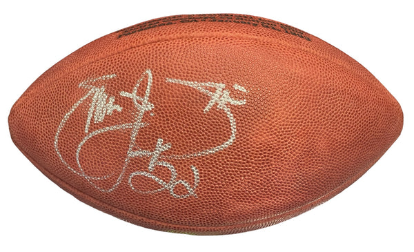 Emmitt Smith Autographed Official Super Bowl XXVII Football (JSA)