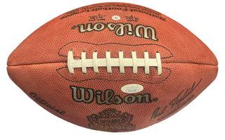 Emmitt Smith Autographed Official Super Bowl XXVII Football (JSA)