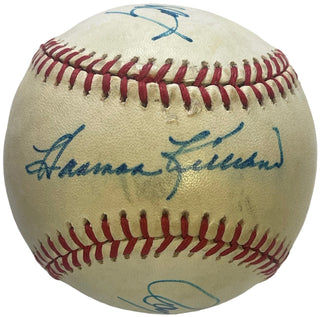 Harmon Killebrew & others Autographed Offical American League Baseball (JSA)