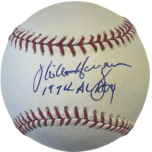 Mike Hardgrove Autographed Official Major League Baseball
