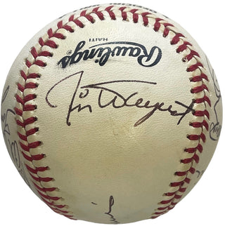 Tommy Davis & Others Signed National League Baseball