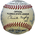 1991 Florida State League Signed All Star Game Baseball