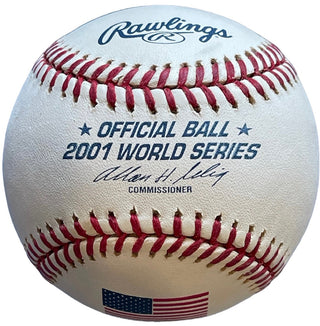 2001 World Series Unsigned Allan Selig Official Baseball