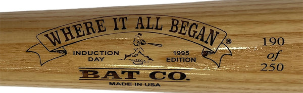 Ted Williams unsigned Where It All Began Commemorative Bat MLB #190/250