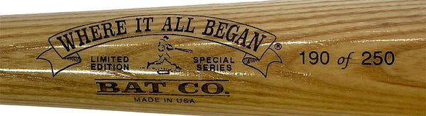 Ty Cobb unsigned Where It All Began Commemorative Bat MLB #190/250