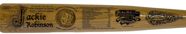 Jackie Robinson unsigned Commemorative Bat MLB #280/2500