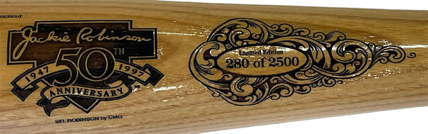 Jackie Robinson unsigned Commemorative Bat MLB #280/2500