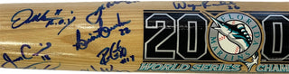 2003 Florida Marlins World Series Champs Cooperstown Signed Bat