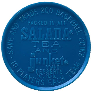 1962 Salada Junket Tea Baseball Coin #109 Sandy Koufax Los Angeles Dodgers