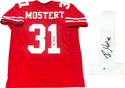 Raheem Mostert Autographed San Francisco 49ers Jersey (BVG)