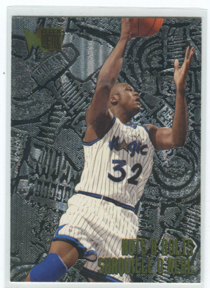 1995-96 Fleer Metal #215 Shaquille O`Neal Card