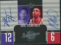2003 Upper Deck Inspirations Dual #135 Marcus Hatslip/Kenyon Martin Autographed Card 0688/1600