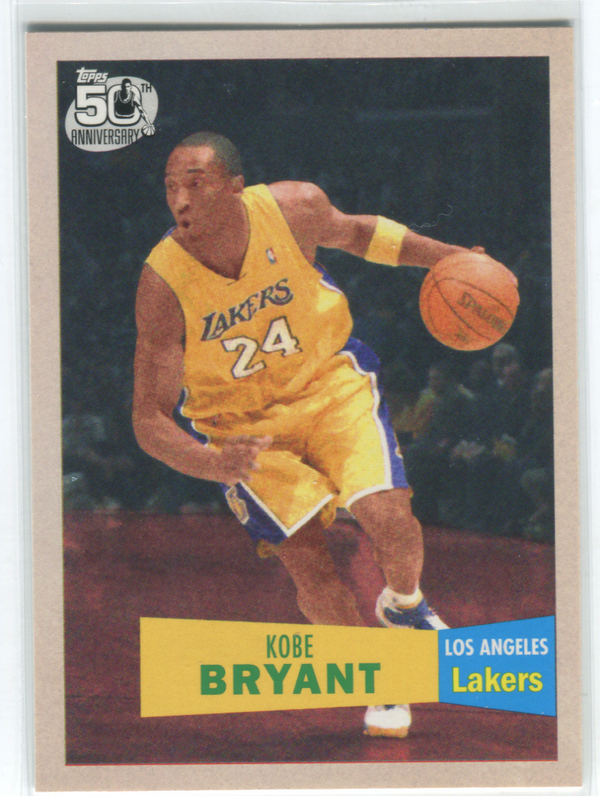 Kobe Bryant 2007 Topps 50th Anniversary #24 Card