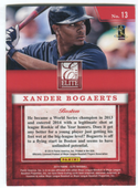 2014 Panini Donruss Elite Series Rookie #13 Xander Bogaerts Card 085/999