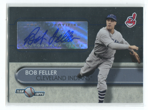 2005 Topps Certified Autograph Issue #TT-BFE Bob Feller