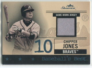 2004 Fleer Baseball`s Best #BB/CJ Chipper Jones