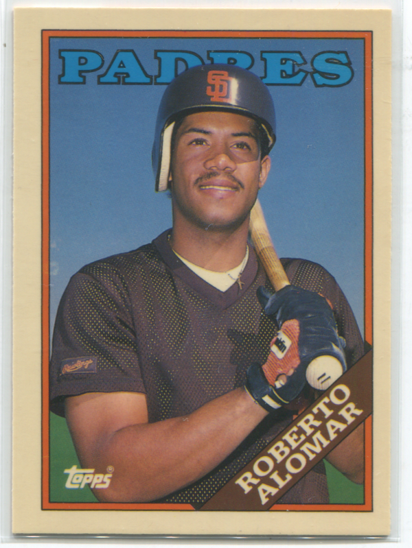 1988 Topps #41 Roberto Alomar Card