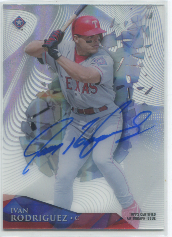 2014 Topps Certified Autograph Issue  #HT-IR Ivan Rodriguez