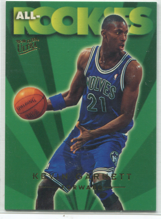 1996 Fleer Ultra All Rooks #3 Kevin Garnett Card