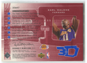 2004 Upper Deck 3-D Memorabilia #3DW47 Karl Malone Card 932/999