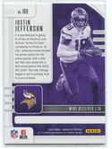 2020 Panini Absolute Football #168 Justin Jefferson