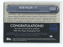 2005 Topps Certified Autograph Issue #TT-BFE Bob Feller