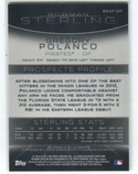 2013 Topps Bowman Sterling #BSAP-GP Gregory Polanco Autographed Card