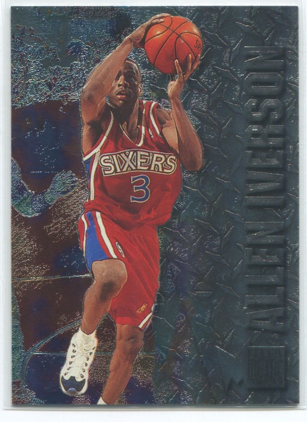1996-97 Fleer Meta #201 Allen Iverson Card