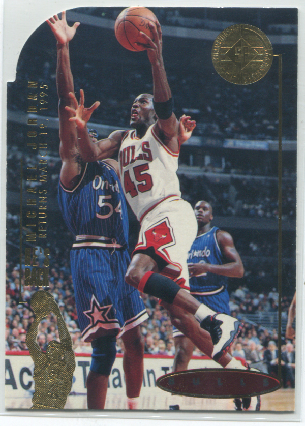 Michael Jordan  1995 Upper Deck SP Championship Series #41 Card