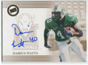 2004 Press Pass Autographed Card Darius Watts