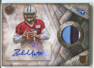 2014 Topps Certified Autograph Issue #SOH-ZM Zach Mettenberger Card