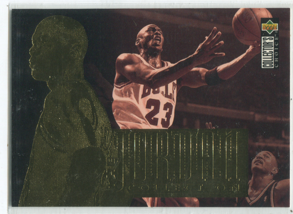 Michael jordan upper top deck collector's choice 1995