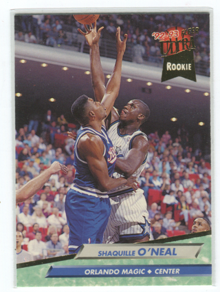 1992-93 Upper Deck Shaquille O' Neal Rookie Card. 1 Orlando Magic Sports  Card Graded Vintage Nba Card Basketball Card -  Hong Kong