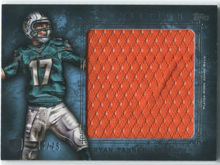 2012 Topps Inception #JR-RT Ryan Tannehill Jersey Card 49/75