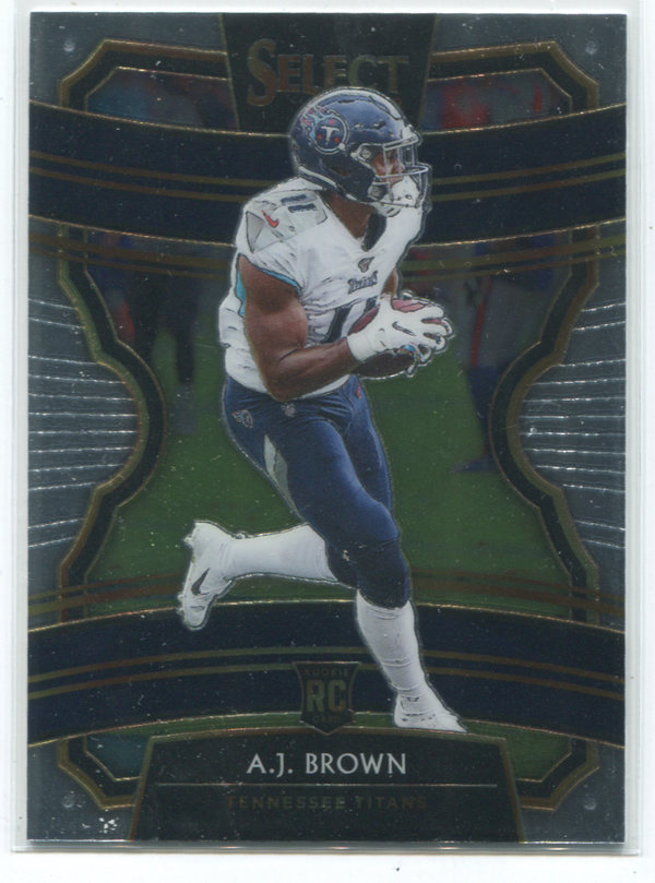 2019 Panini Select Rookie Card #30 A.J Brown