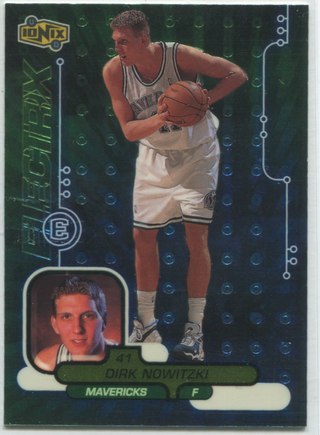 1999 Upper Deck Ionox Electrix #69 Dirk Nowitzki Card