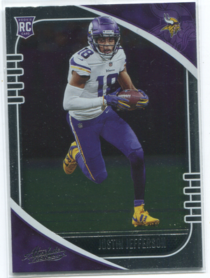 2020 Panini Absolute Football #168 Justin Jefferson